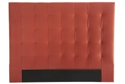 Miliboo Bettkopfteil gepolstert in Terrakotta 160cm HALCIONA* Bett-kopfteile