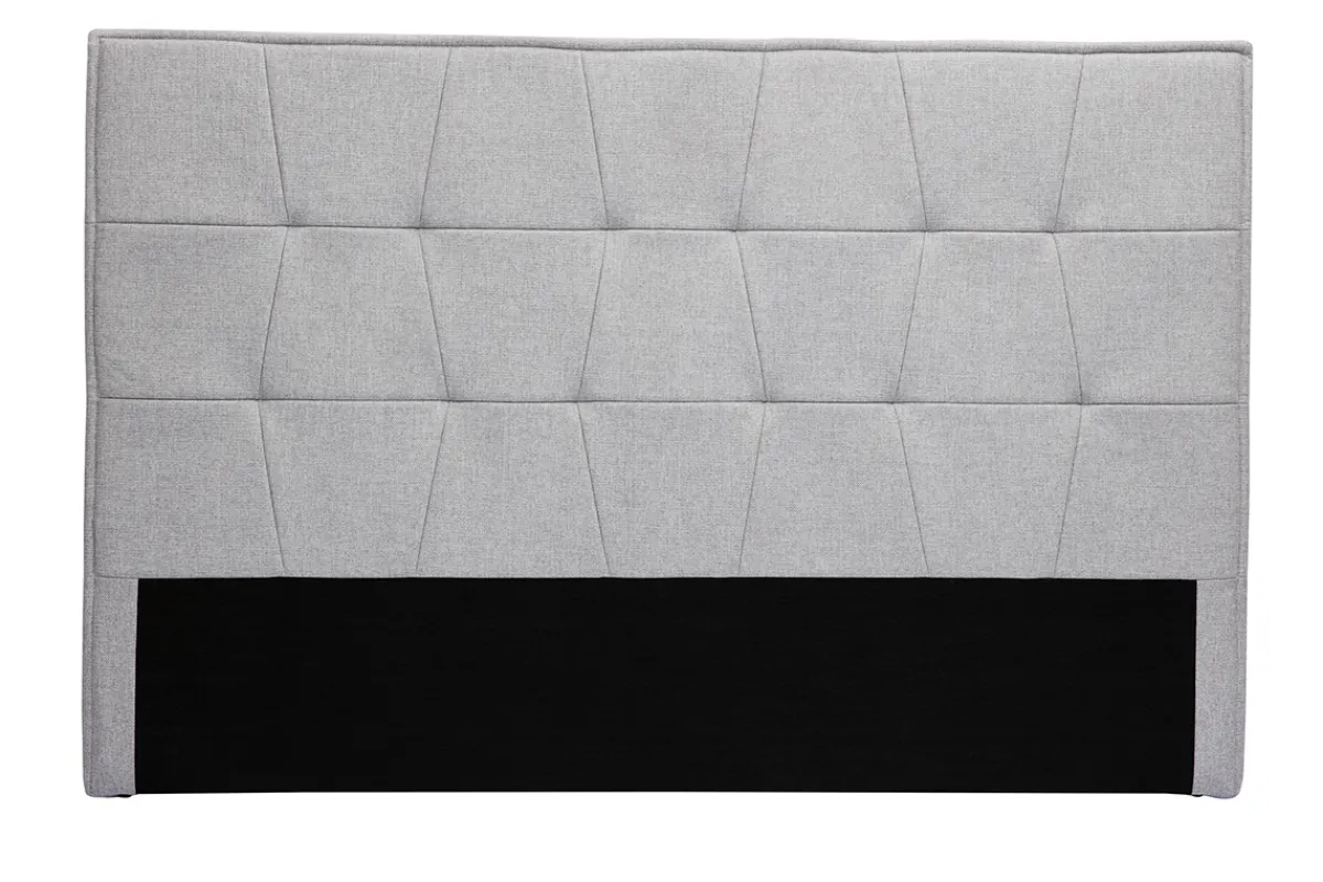 Miliboo Bettkopfteil grauer Stoff L170 cm SUKA* Bett-kopfteile