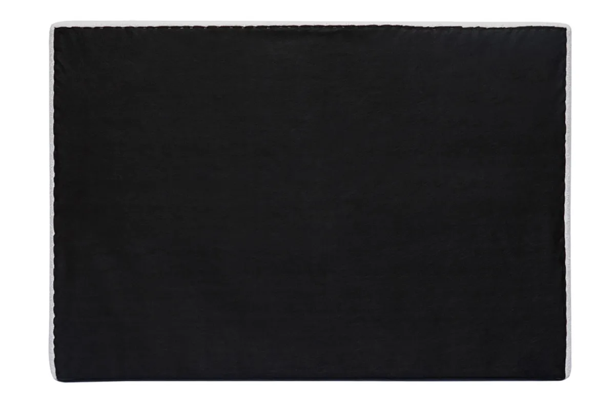 Miliboo Bettkopfteil mit Bouclé-Wolleffekt in Weiß 160 cm CLOVIS* Bett-kopfteile