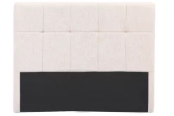 Miliboo Bettkopfteil, naturfarbener Stoff, 160 cm CLOVIS* Bett-kopfteile