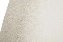 Miliboo Bettkopfteil rund B160 cm beiger Stoff NAOMY* Bett-kopfteile