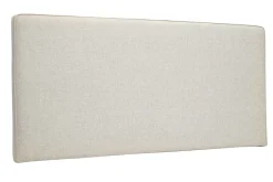Miliboo Bettkopfteil zum Aufhängen B160 cm beiger Stoff LILY* Bett-kopfteile