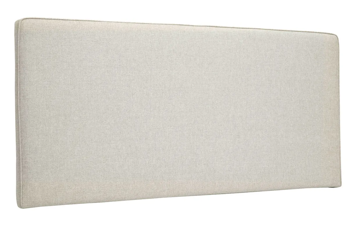 Miliboo Bettkopfteil zum Aufhängen B160 cm beiger Stoff LILY* Bett-kopfteile