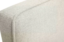 Miliboo Bettkopfteil zum Aufhängen B160 cm beiger Stoff LILY* Bett-kopfteile