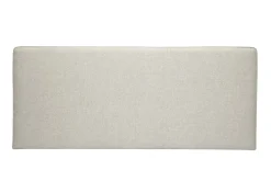 Miliboo Bettkopfteil zum Aufhängen B180 cm beiger Stoff LILY* Bett-kopfteile