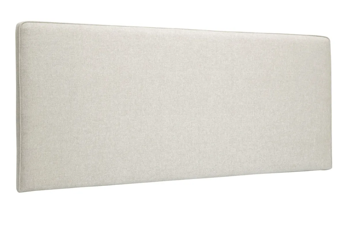 Miliboo Bettkopfteil zum Aufhängen B180 cm beiger Stoff LILY* Bett-kopfteile