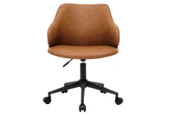 Miliboo Bürosessel modern Braun HEMMY* Bürostühle|Bürostuhl Zum Kleinen Preis
