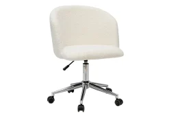 Miliboo Bürostuhl aus Stoff mit Wolleffekt VANITY* Bürostühle|Bürostuhl Zum Kleinen Preis