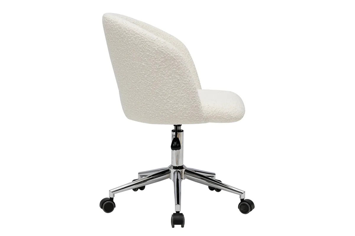 Miliboo Bürostuhl aus Stoff mit Wolleffekt VANITY* Bürostühle|Bürostuhl Zum Kleinen Preis