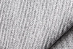 Miliboo Chaiselongue gerade in perlgrauem Bezug PLURIEL* Ecksofas
