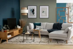 Miliboo Couchtisch aus Holz in Form eines Blattes L60 cm PHYLL* Couchtische|Beistelltische