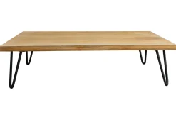 Miliboo Couchtisch Mangoholz Hairpin Tischbeine Metall Vibes* Couchtische