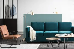 Miliboo Couchtisch rund Industrie-Design 50 x 35 cm ATELIER* Couchtische|Beistelltische
