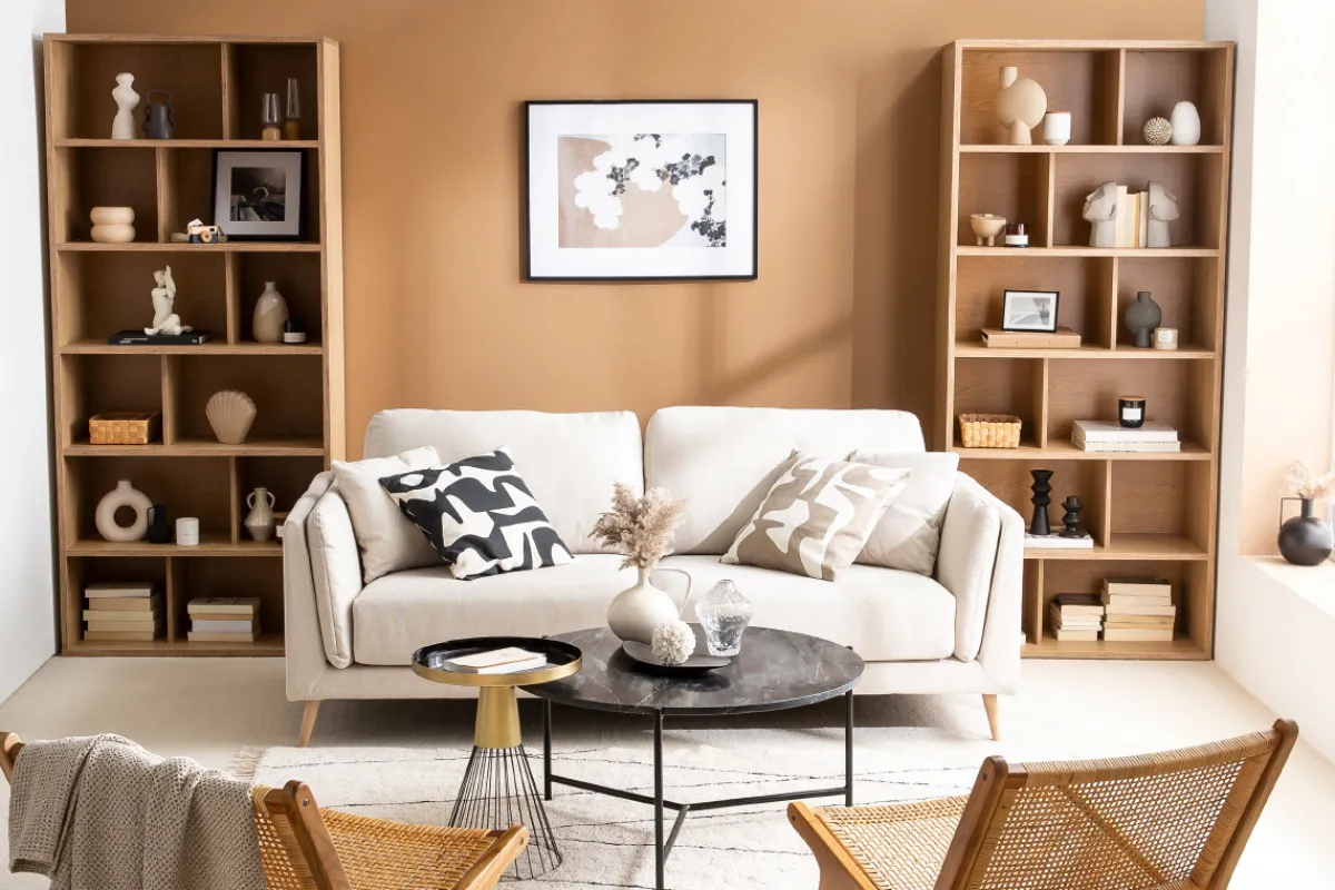 Miliboo Design Bücherregal aus hellem Holz EPURE* Bücherregale|Bücherregale