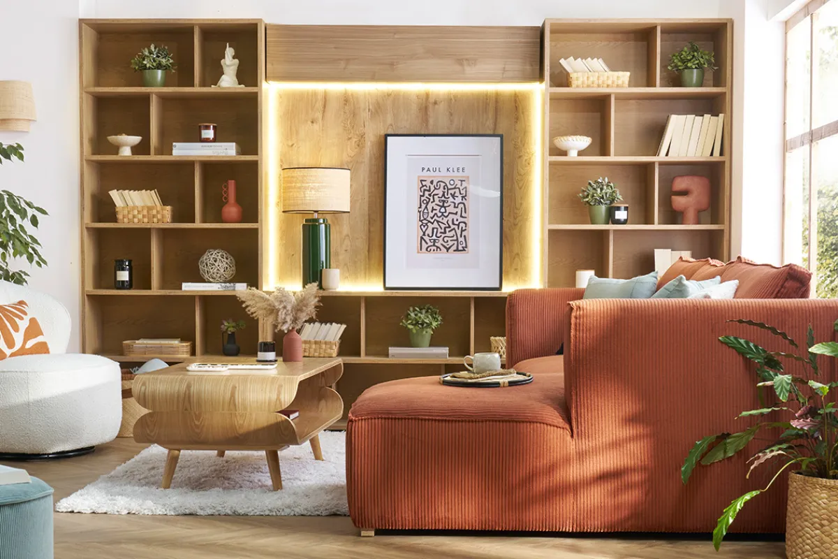Miliboo Design Bücherregal aus hellem Holz EPURE* Bücherregale|Bücherregale