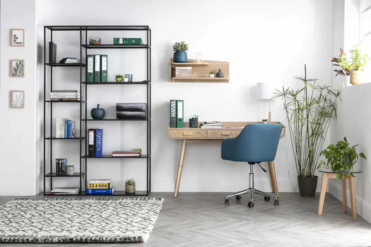 Miliboo Design Bürosessel Stoff Blaugrün BALTIK* Bürostühle|Bürostuhl Zum Kleinen Preis