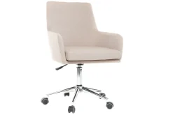 Miliboo Design Bürosessel Stoff Natur SHANA* Bürostühle|Bürostuhl Zum Kleinen Preis