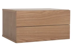 Miliboo Design-Ablagekasten Holz 2 Schubladen MAX* Design-schreibtische|Aufbewahrung Büro