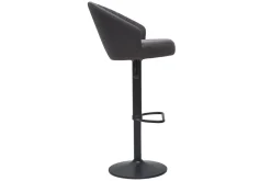 Miliboo Design-Barhocker aus grauem Stoff IZAAC* Barhocker