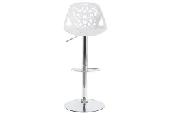 Miliboo Design-Barhocker Barock Weiß 2er Set BAROCCA.* Barhocker