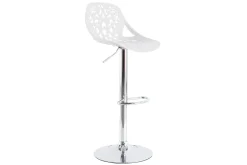 Miliboo Design-Barhocker Barock Weiß 2er Set BAROCCA.* Barhocker