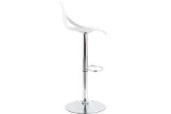 Miliboo Design-Barhocker Barock Weiß 2er Set BAROCCA.* Barhocker