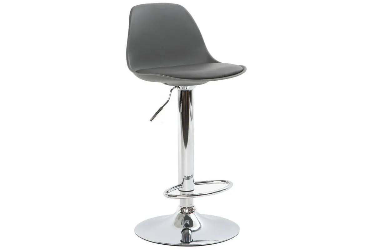 Miliboo Design-Barhocker Grau 2er-Set STEEVY* Barhocker