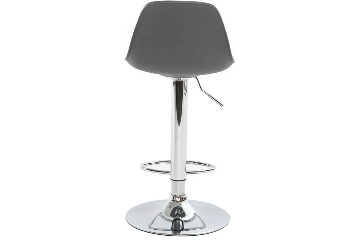 Miliboo Design-Barhocker Grau 2er-Set STEEVY* Barhocker