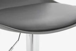 Miliboo Design-Barhocker Grau 2er-Set STEEVY* Barhocker