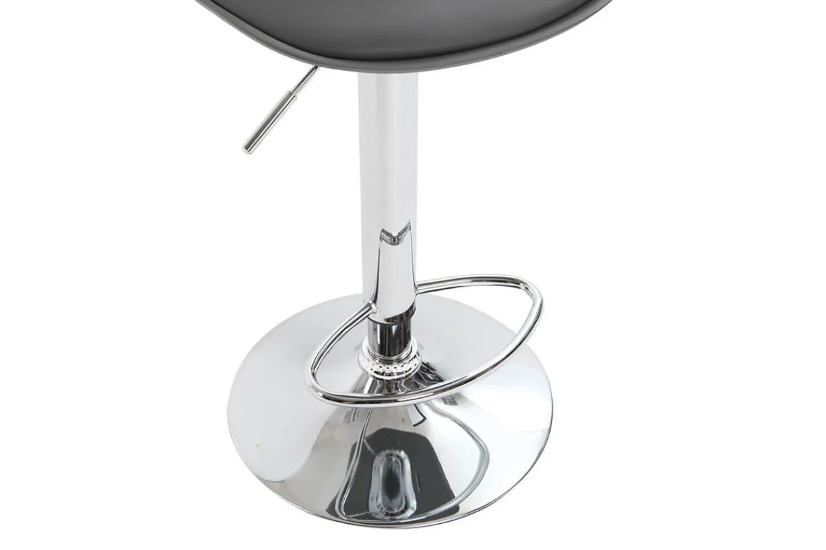 Miliboo Design-Barhocker Grau 2er-Set STEEVY* Barhocker