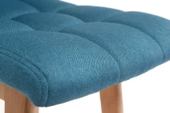 Miliboo Design-Barhocker Holz und Blaugrün 65 cm 2 Stck. KLARIS* Barhocker