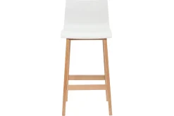 Miliboo Design-Barhocker Holz und Weiß 65 cm 2 Stck. NEW SURF* Barhocker