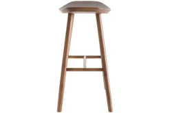 Miliboo Design-Barhocker Nussbaum 65cm DEMORY* Barhocker
