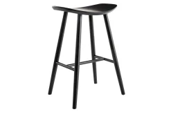 Miliboo Design-Barhocker Nussbaum 65cm DEMORY* Barhocker