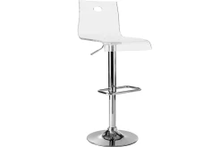 Miliboo Design-Barhocker SATURN Plexiglas transparent (2 Stck.)* Barhocker