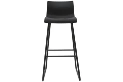 Miliboo Design-Barhocker Schwarz 76 cm (2er-Set) ONA* Barhocker
