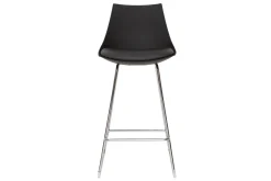 Miliboo Design-Barhocker schwarz 65 cm (2er-Satz) JUNE* Barhocker