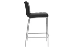 Miliboo Design-Barhocker Schwarz 66 cm TOMY* Barhocker