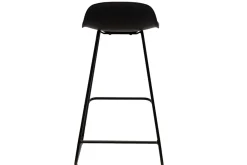 Miliboo Design-Barhocker schwarz (2er-Satz) ELLA* Barhocker