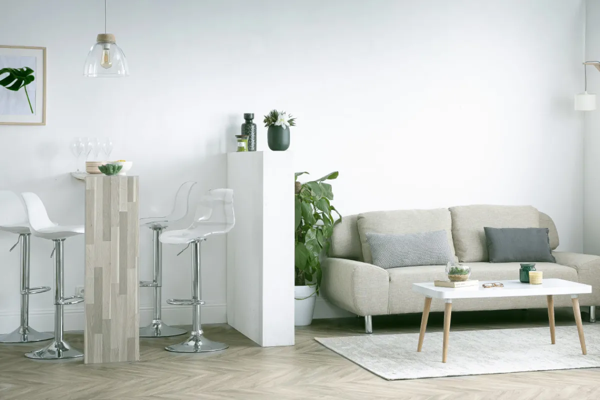 Miliboo Design-Barhocker transparent 2er-Set GALILEO* Barhocker