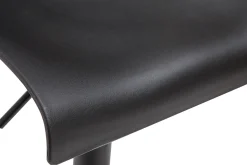 Miliboo Design-Barhocker verstellbar schwarzes Metal Zweierset ONA* Barhocker