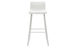 Miliboo Design-Barhocker Weiß 76 cm (2er-Set) ONA* Barhocker