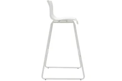 Miliboo Design-Barhocker Weiß 76 cm (2er-Set) ONA* Barhocker