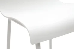 Miliboo Design-Barhocker Weiß 76 cm (2er-Set) ONA* Barhocker