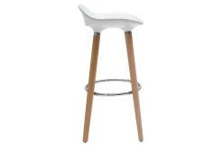 Miliboo Design-Barhocker Weiß skandinavisch 2er-Set GILDA* Barhocker