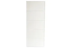 Miliboo Design-Bücherregal anpassbar Weiß und Eiche JAZZ* Bücherregale|Bücherregale