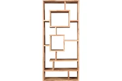 Miliboo Design-Bücherregal aus Akazienholz 80 cm CHAPMAN* Bücherregale|Bücherregale