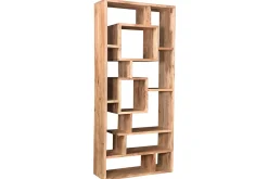 Miliboo Design-Bücherregal aus Akazienholz 80 cm CHAPMAN* Bücherregale|Bücherregale