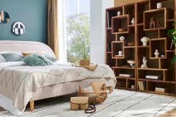 Miliboo Design-Bücherregal aus Akazienholz 80 cm CHAPMAN* Bücherregale|Bücherregale