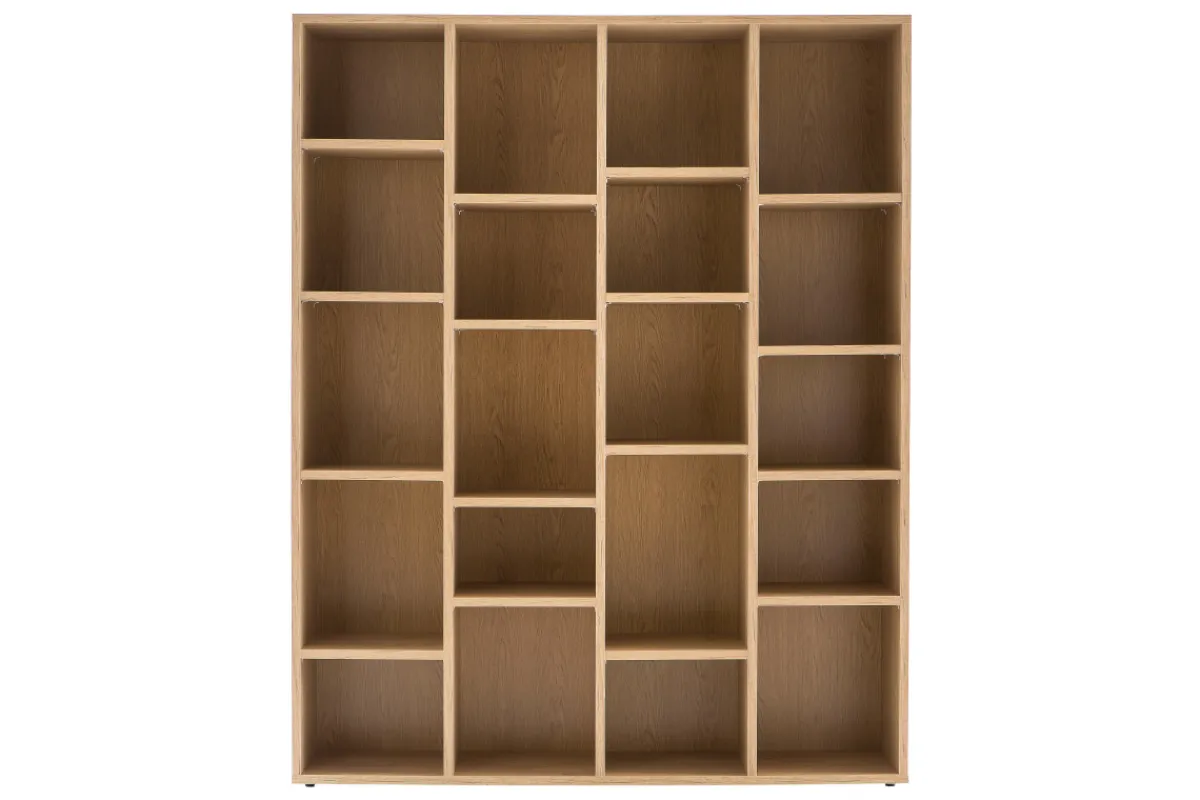 Miliboo Design-Bücherregal Holz eichefarben RYTHM* Bücherregale|Bücherregale